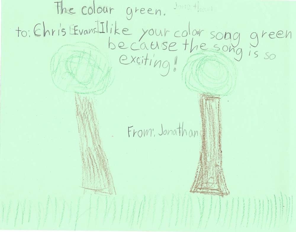 Kid's letter