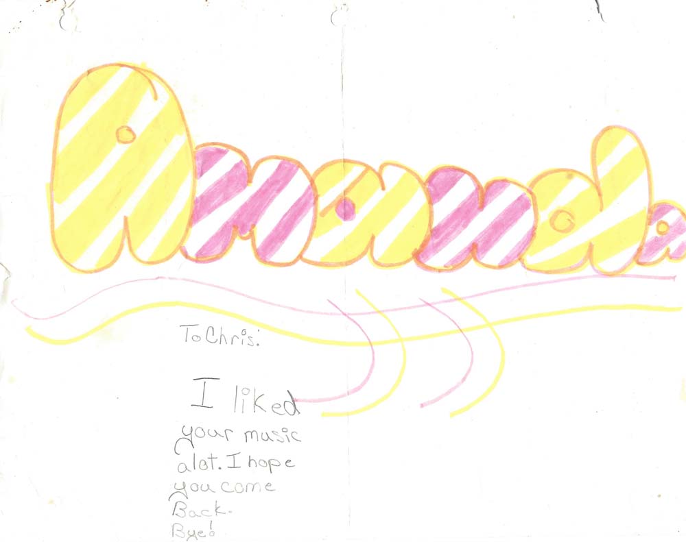 Kid's letter