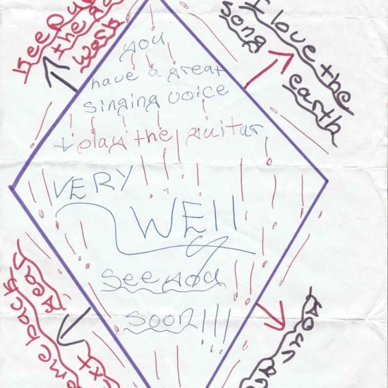 Kid's letter
