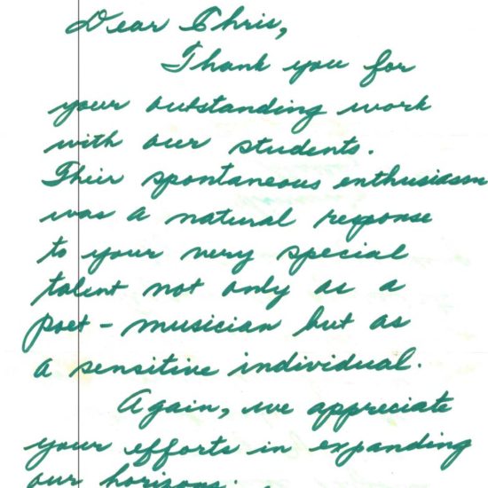 Kid's letter