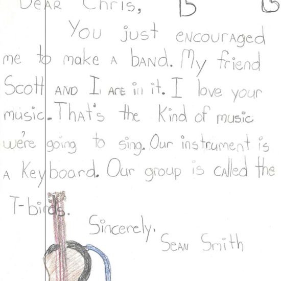 Kid's letter